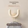 Punch-Free Wall-Mounted Suction Cup Shoe Rack for Bathroom