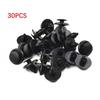 30x7mm Car Plastic Rivet Bumper Fender Retainer Fastener Mud Flaps Push Clip Pin