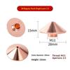 Buse Laser Fibre Calibre D28 1.0-5.0 Buse de Découpe Laser Pour Machine de Découpe Laser Coupeur Laser Fibre Projets de Travail des Métaux
