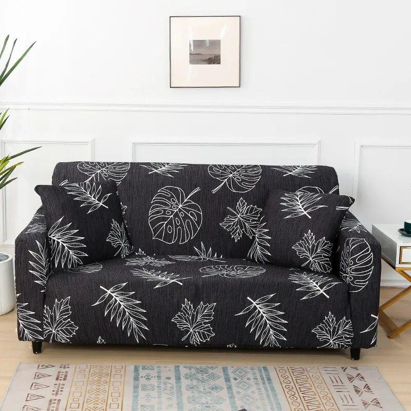 Geometry Printed Sofa Slipcovers Stretch Sofa Covers for Living Room Elastic Couch Chair Cover Sofa Towel Furniture Protector