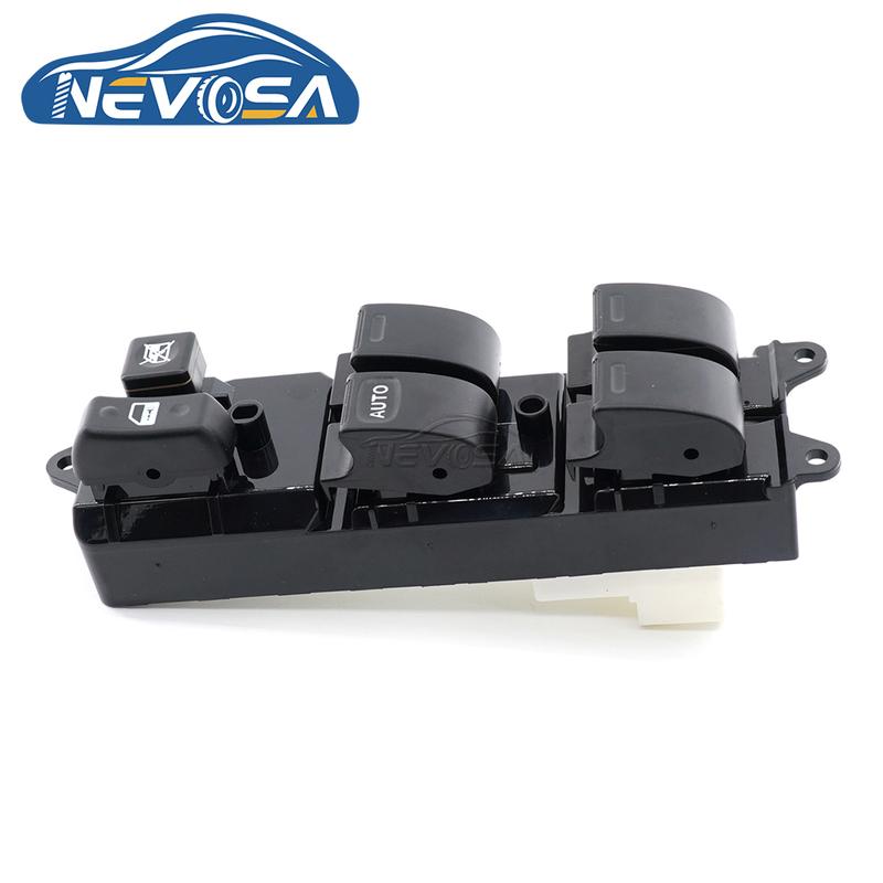 Fahrerseite Hauptschalter für elektrische Fensterheber Für Toyota Corolla NZE120 ZZE121 ZZE122 Camry 2002 2006 Sienna 2004-2009 84820-12480 84820-42090