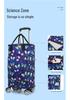 Foldable Large Capacity Portable Grocery Cart with Universal Wheels