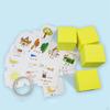 Foam Language Games Learning Toy Multicolor Sided Blank for Classroom Teaching Aids