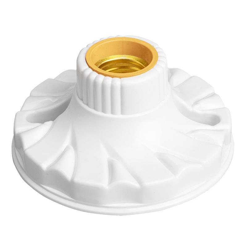 250V E27 Lamp Holder Socket Ceiling Mounted, Bakelite Porcelain Base Screw Edison Bulb Socket For Home Project Use T3Y4