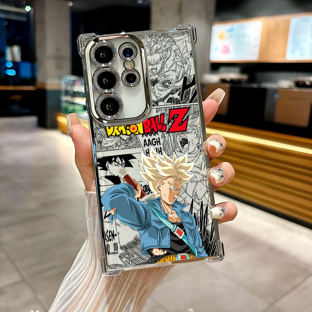 D-DRAGON BALL TRUNKS Coque For Galaxy S26 Ultra Phone Case For Samsung S26 S25 S24 S23 S21 Ultra S20 FE S25 Plus Silicone Cover