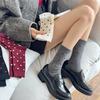 Harajuku Vintage Middle Tube Socks Knitted Snow Boot Socks New Women Socks  Autumn Winter