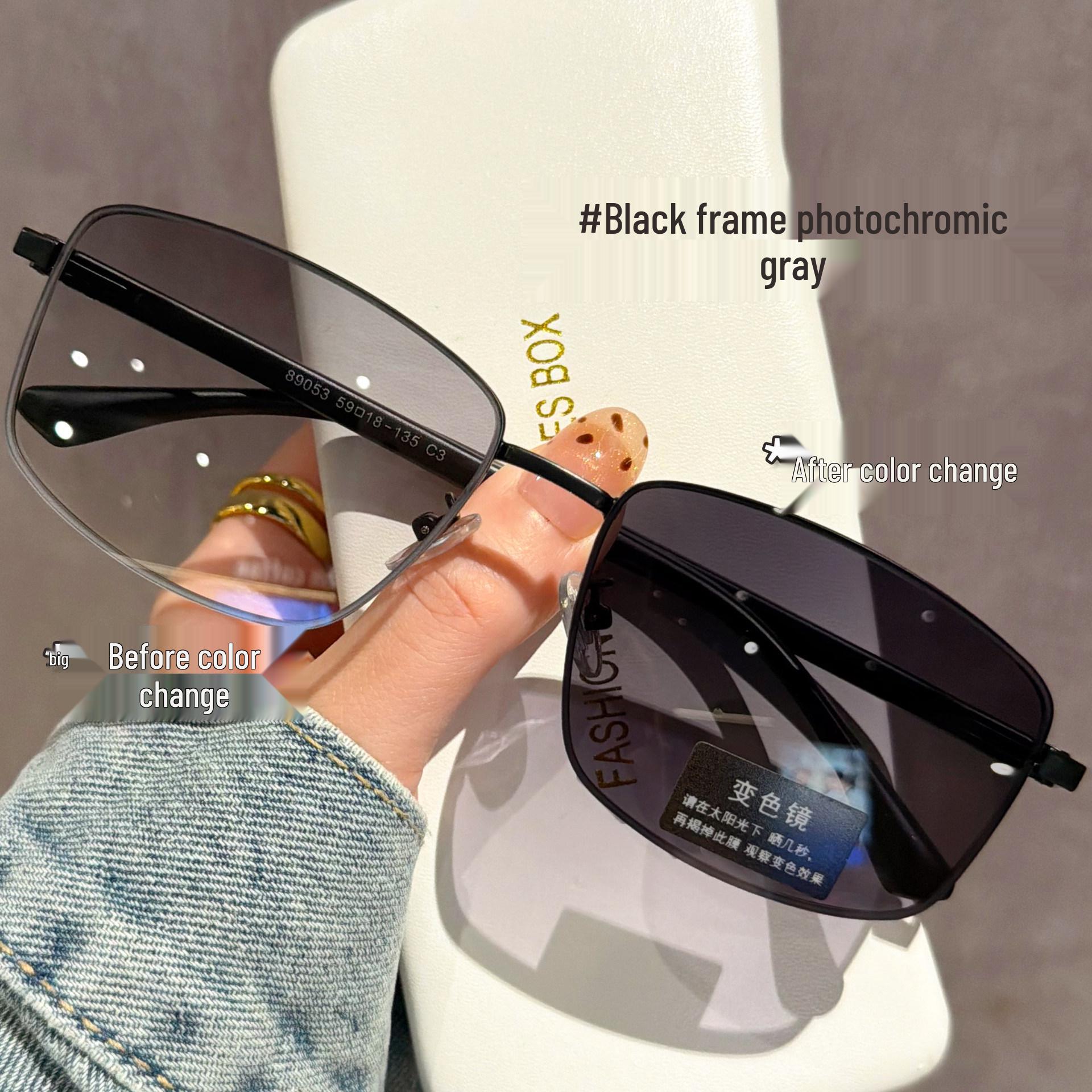 2026 HD Nylon Photochromic Men s Driving Sunglasses