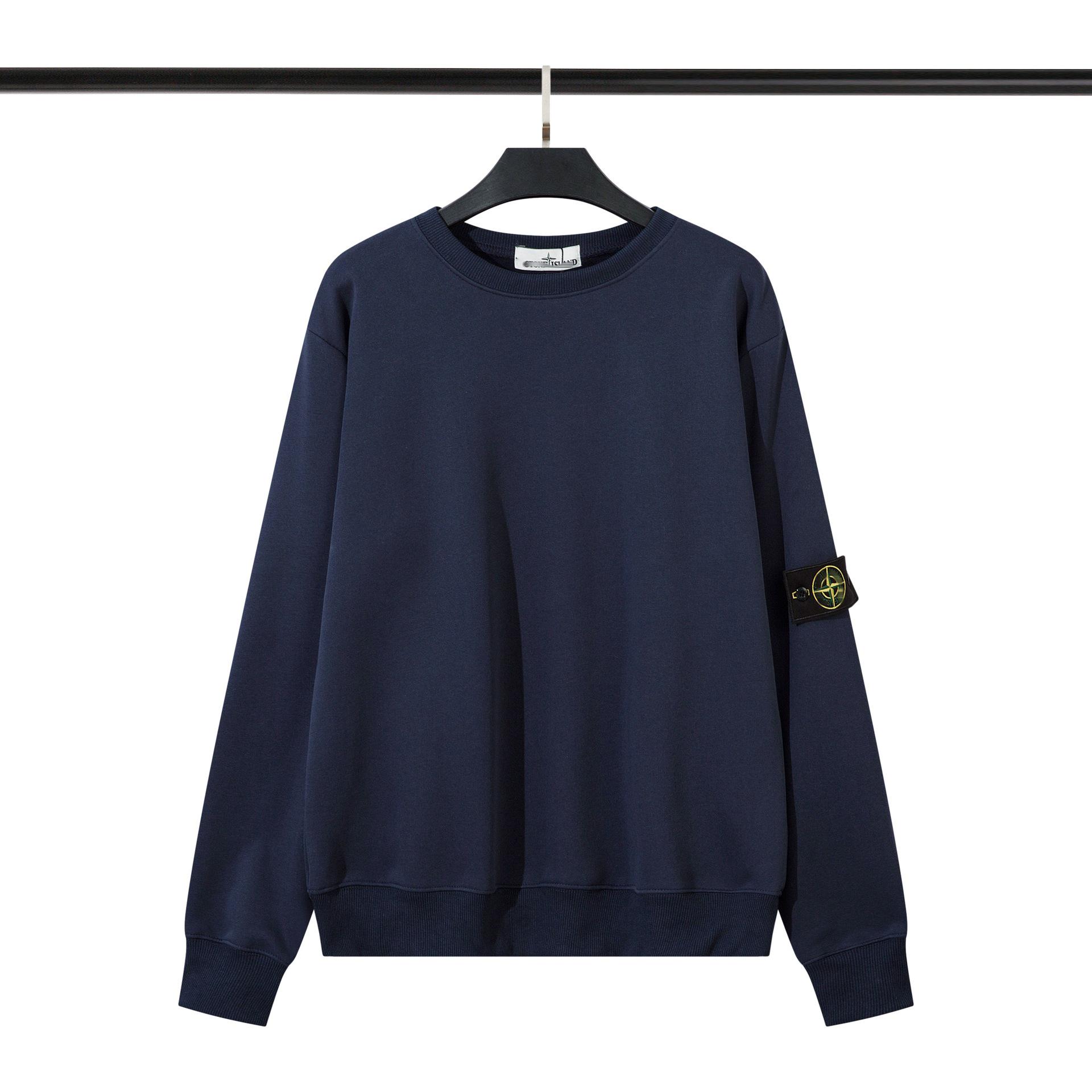 

Худі Cross ClassicSTONE Однотонне З Круглим Коміром З Нашитим Значком - Унісекс З Довгим Рукавом Для Пар Small