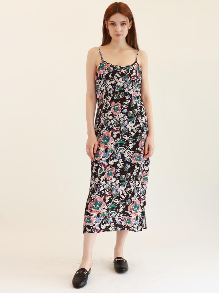 MONTEETH Holiday Slip Dress_Black