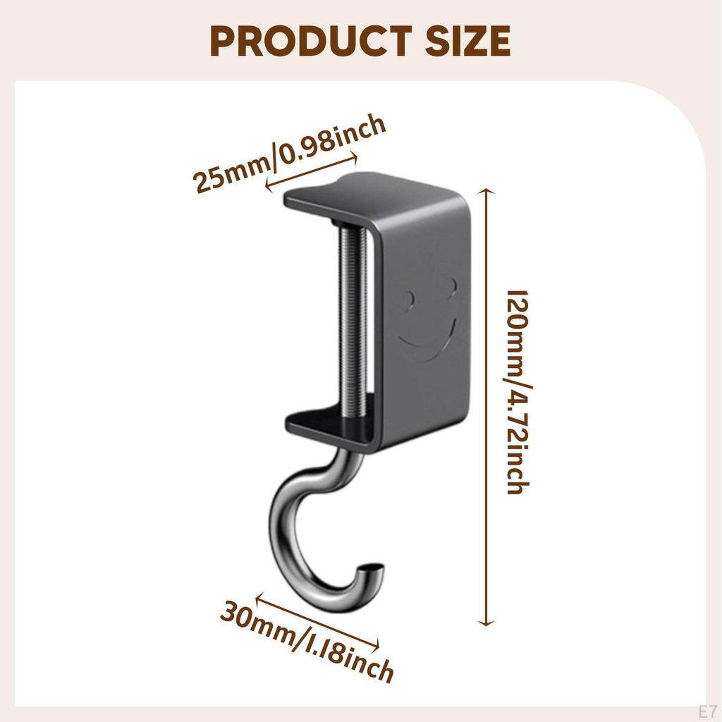 Vánoční držák na punčochu Nastavitelná taška na stůl Víceúčelový háček na girlandu