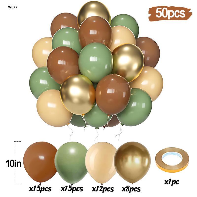 10-Zoll Latex-Ballon Festival Set: Individuell gestaltbare Ballonketten-Dekoration
