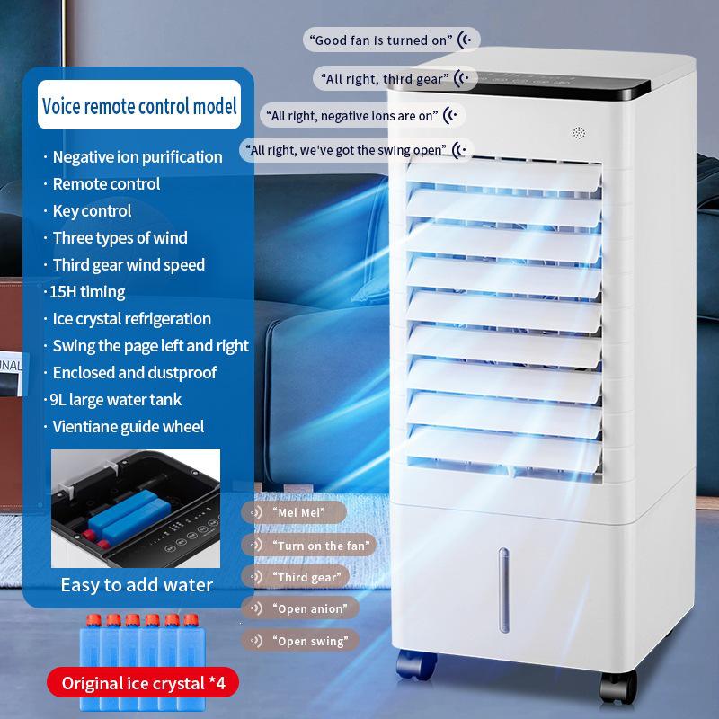 Ventilatore Condizionatore d'Aria Verticale Intelligente con Controllo Vocale Remoto per Raffreddamento e Circolazione di Fascia Alta