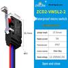 IP67 Waterproof Micro Switch, 5L1B/5L2A/5L3 Models, Straight Lever Roller, 1 NO/1 NC Limit Switch.