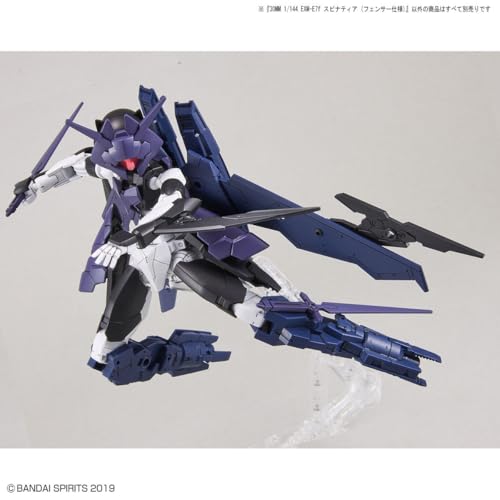 BANDAI SPIRITS 30MM 1/144 EXM-E7f Spinatia (Fencer Specification) 1/144 Scale Pre-Colored Plastic Model Kit