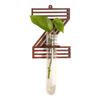 Home Ornaments Hydroponic Planter Shelf Wooden Wall Decoration Wall Mounted Planter  Plant Lover