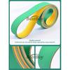 Perimeter 850mm-2100mm Yellow Green Nylon Sheet Flat Transmission Belt