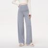 MASANON Maternity Wide Leg Knitted Pants - Autumn Plus Size Abdominal Support, Straight Leg, Comfortable New 2025 Style