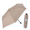 Miyajima Folding 55cm Windproof Frame Small Dot Brown Women's No.12240