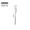 Moonlight Stainless Steel Fruit Fork Set