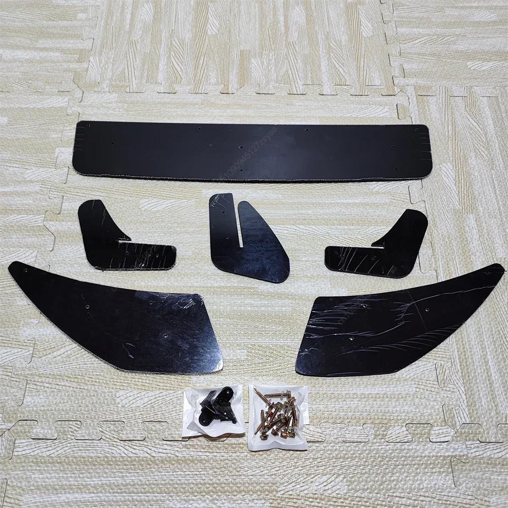 

3 Fins Car Rear Bumper Diffuser Tail Apron Flaps Side Splitters For Volkswagen VW Golf 7 MK7 R R-Line 2013-2016 Body Kits Tuning чёрный