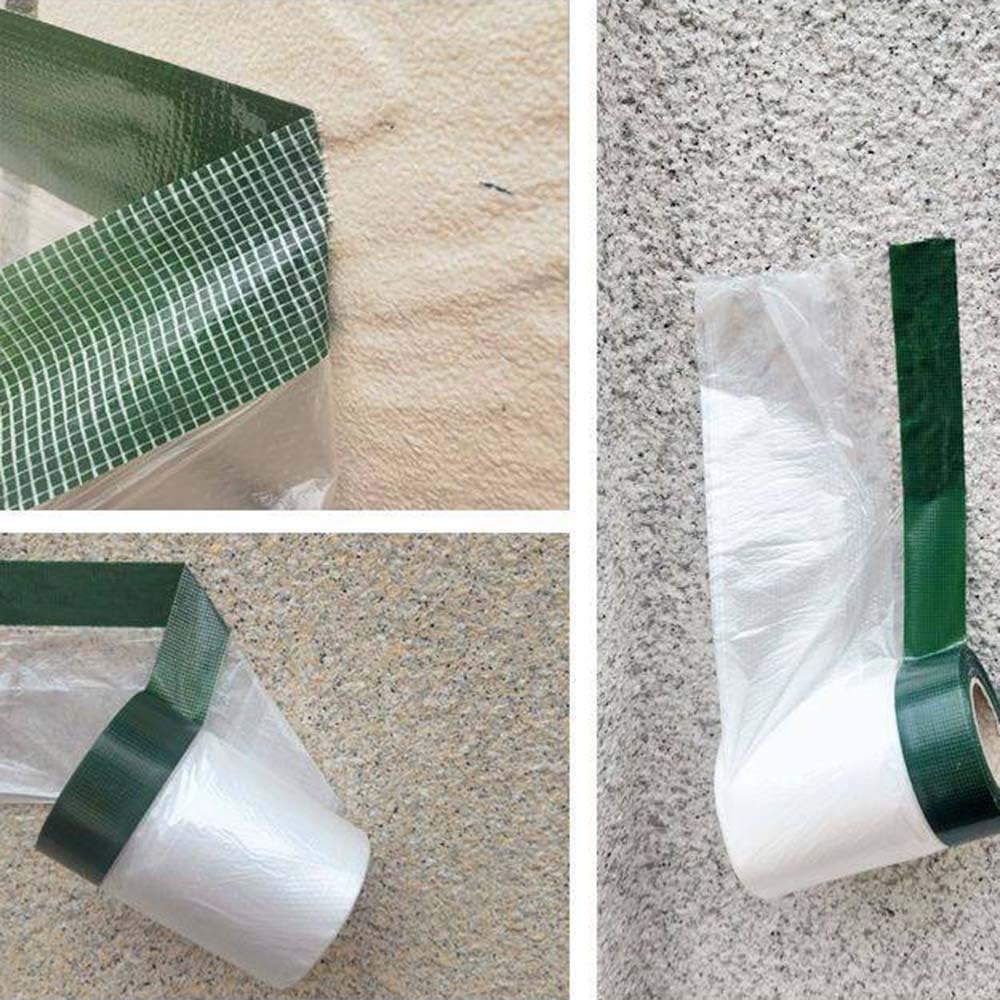 Silná lepicí látková maskovací páska Corona pro venkovní malování, maskovací páska pro 55cm širokou x 20m 1 role, stavební, dlouhá,