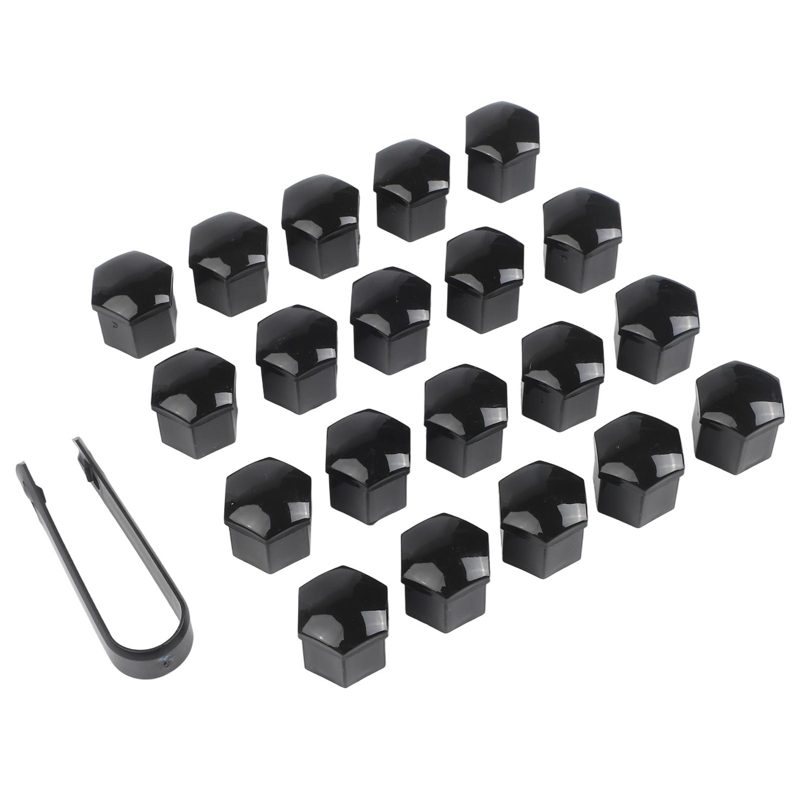 

19mm Wheel Nut 20 Pack Plastic for Rim Compatibility чёрный