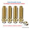 Bimetallic Nozzle For Elegoo Centauri Carbon 3D Printer 0.2/0.4/0.6/0.8mm Brass Chromium Zirconium Copper Hardened Steel Nozzles