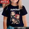 Cute K-pop Demon Hunters Rumi Mira Zpey Film Graphic T-Shirt Men Women Harajuku Y2k Tops Fashion Casual Sweatshirt Unisex Tees