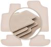 PREMIUM Beige Floor Mats For: Bentley Continental GT V8 2013-2022