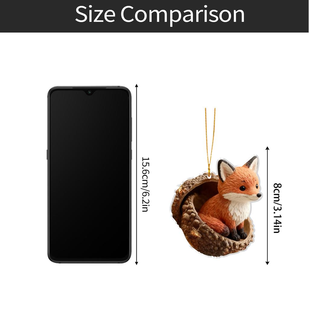 Zawieszka Dekoracyjna Świąteczna Choinka Choinka I Pudełko z Prezentem Dekoracja