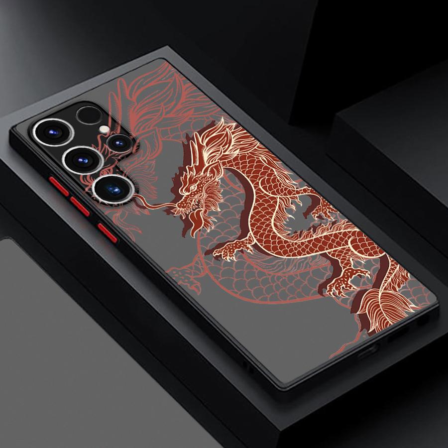

East Dragon Case for Samsung Galaxy S20 FE Note 20 Ultra 10+ S22 S26 S23 FE S25 Ultra S21 S24 Plus Funda Back Phone Cover Galaxy S26
