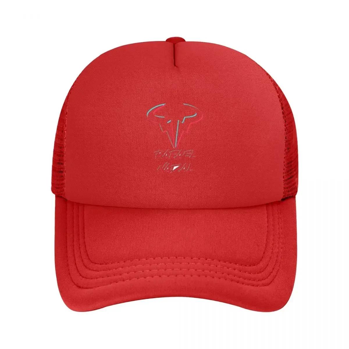 Rafael Nadal Mesh Baseball Caps Snapback Fashion Hats Breathable Casual Casquette Outdoor For Unisexs And Womens One Size