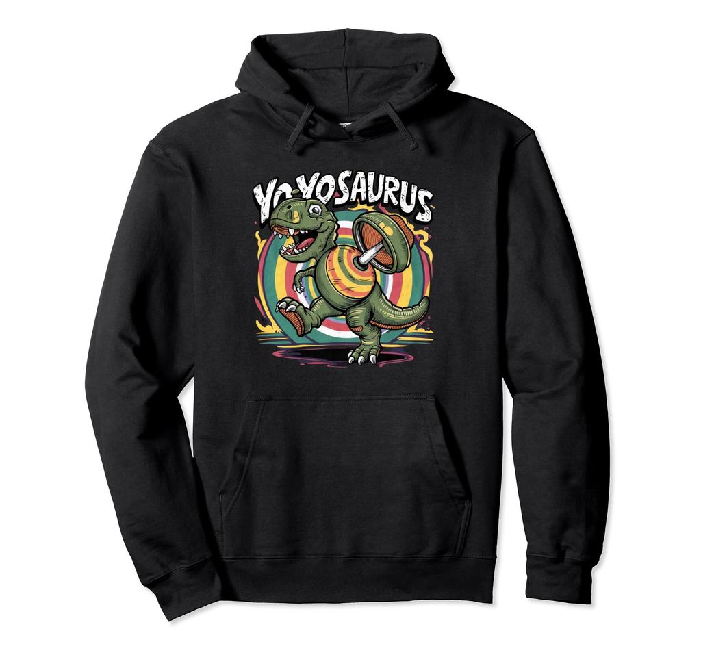 Yoyosaurus Funny Yoyo Dinosaur Yoyoyosaurus Hoodie