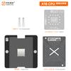 AMAOE BGA Magnetic Reballing Platform Stencil Set For iPhone 16 17 A19 A18/18Pro CPU Planting Tin Steel Mesh Template Tools Kits