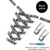 Magnetic Shoe Laces No Tie Sneakers Children Elastic Shoelaces Without Ties Flat Shoe Lace for Women Cashew Flower Shoestrings