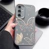 Colorful Butterfly Print Case For Samsung S26 Ultra S25 Edge S24 S23 Plus S22 S21 FE A15 A16 A17 A35 A36 A54 A55 A56 A57 5G Leather Texture Soft Cover
