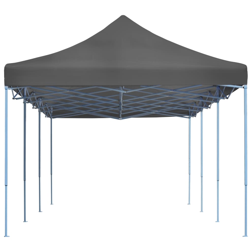 Folding Pop Up Party Tent 3 X 9 M Anthracite