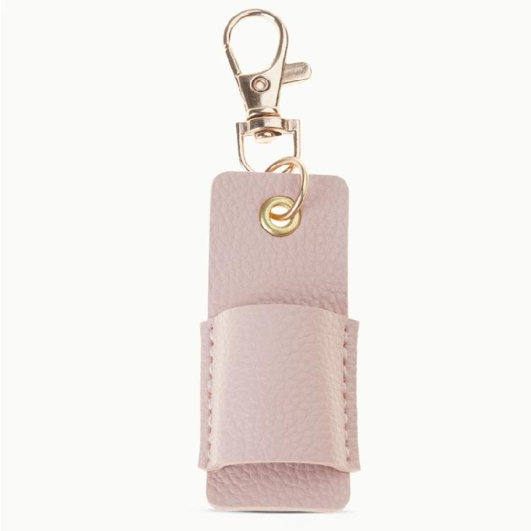Practical Hanging Pen Clip Keychain School Keyrings Professional Leather Alloy Key Holder for Hospitals and Clinics