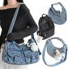 Fromheaven Daily Denim Backpack Shoulder Bag Crossbody With Keyring 7 Types