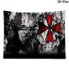 Umbrella Corporation Wall Tapestry Aesthetic Wall Hanging Printed Fabric Blanket Decorative Tapestries for Bedroom Living Room Home Decor