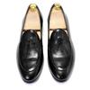 Male Tassel Loafers Genuine Cow Leather Men's Dress Shoes Handmade Slip On Wedding Party Office Causal Shoes for Men