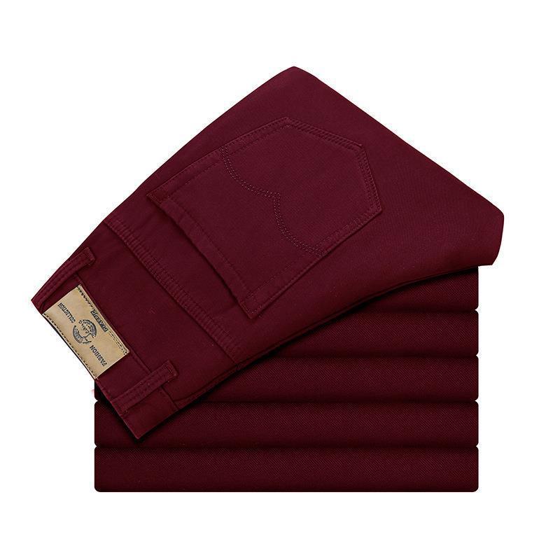 

Мужские брюки-чинос большого размера из хлопка Hongxinjie 38