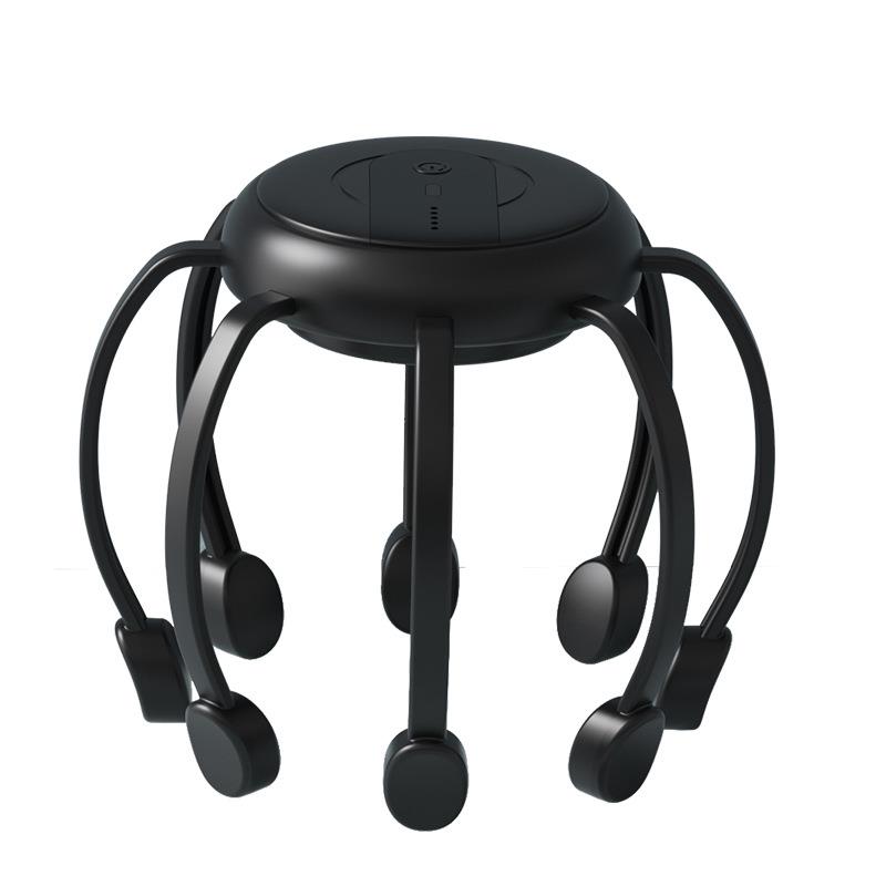 Smart Octopus Head Massager Electric Vibration Scalp Relaxation Massage Device for Head Meridians Relief