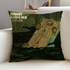 Metal AAugust Burns RedS Cushion Cover Breathable and skinfriendly linen pillowcase square removable and washable cushion