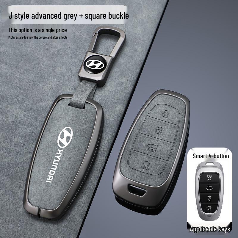 Premium Skyddande Nyckelfodral för 23 Modeller av Femte Generationens Hyundai Tucson