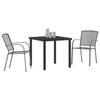 VidaXL Set de salle à manger de jardin en anthracite 3379282