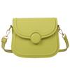 Stylish Vintage-inspired Small Crossbody Bag For Women In Khaki With Magnetic Closure