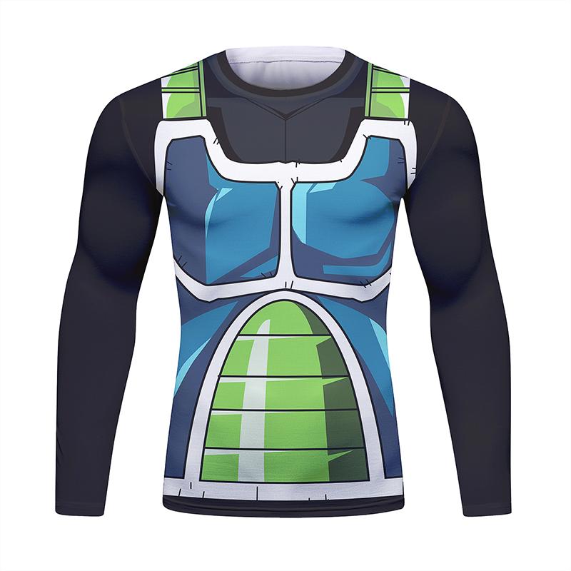 Fight Rashguard Men's Sports T-shirt Tops Fitness Printed Sublimation Boxing MMA Compression Tights Long Sleeve T-Shirts