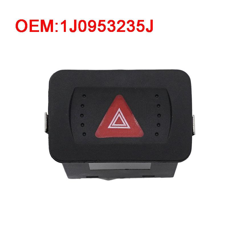Car Assecories For Volkswagen Golf Jetta Bora Mk4 1998-2006 Hazard Warning Light Switch Button Emergency Light Switch 1J0953235J