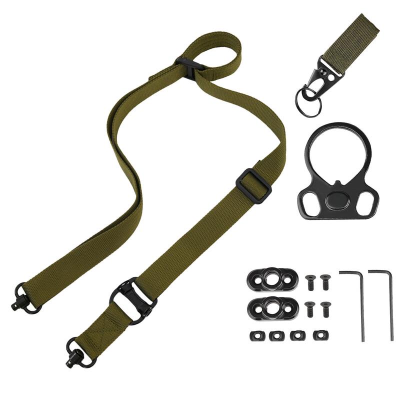 MS4 Tactical Single/Double Point Nylon Sling 90-146cm